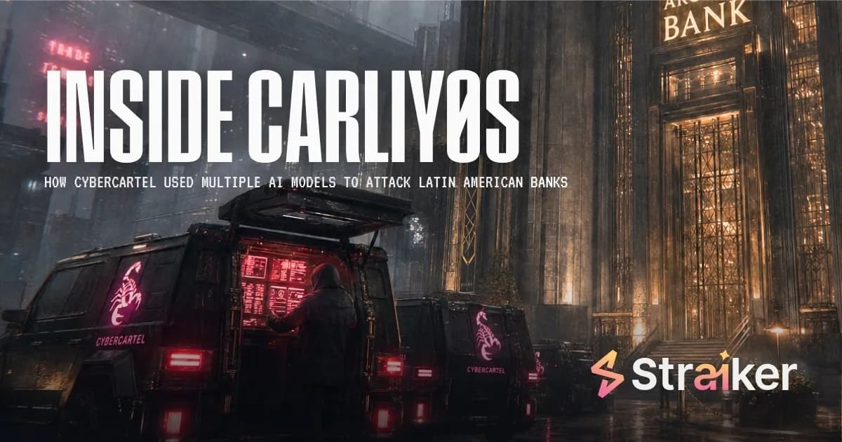 Straiker компанийн CARLIY0S тайлангийн нүүр зураг